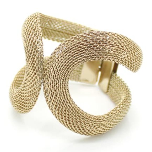 Nordstrom Jewelry - Nordstrom Mesh Cuff Bracelet; EUC